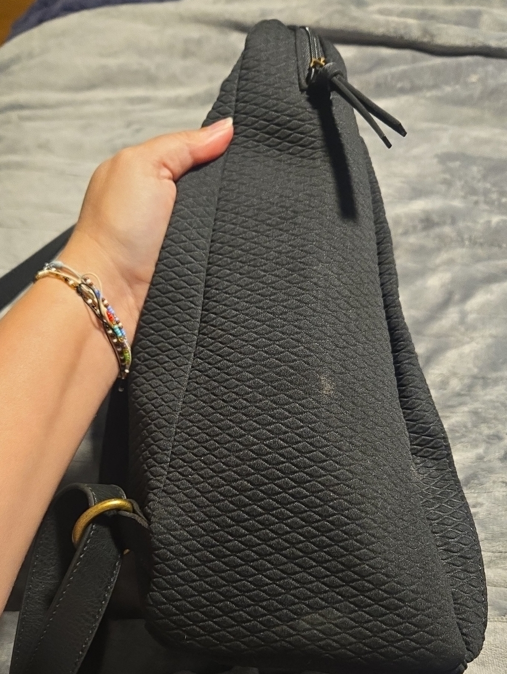 The Sak-"Olvera City" Backpack in Black Diamond Neoprene-One Size - Picture 8 of 16